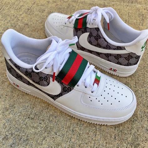 gucci custom af1|air force 1 custom swoosh.